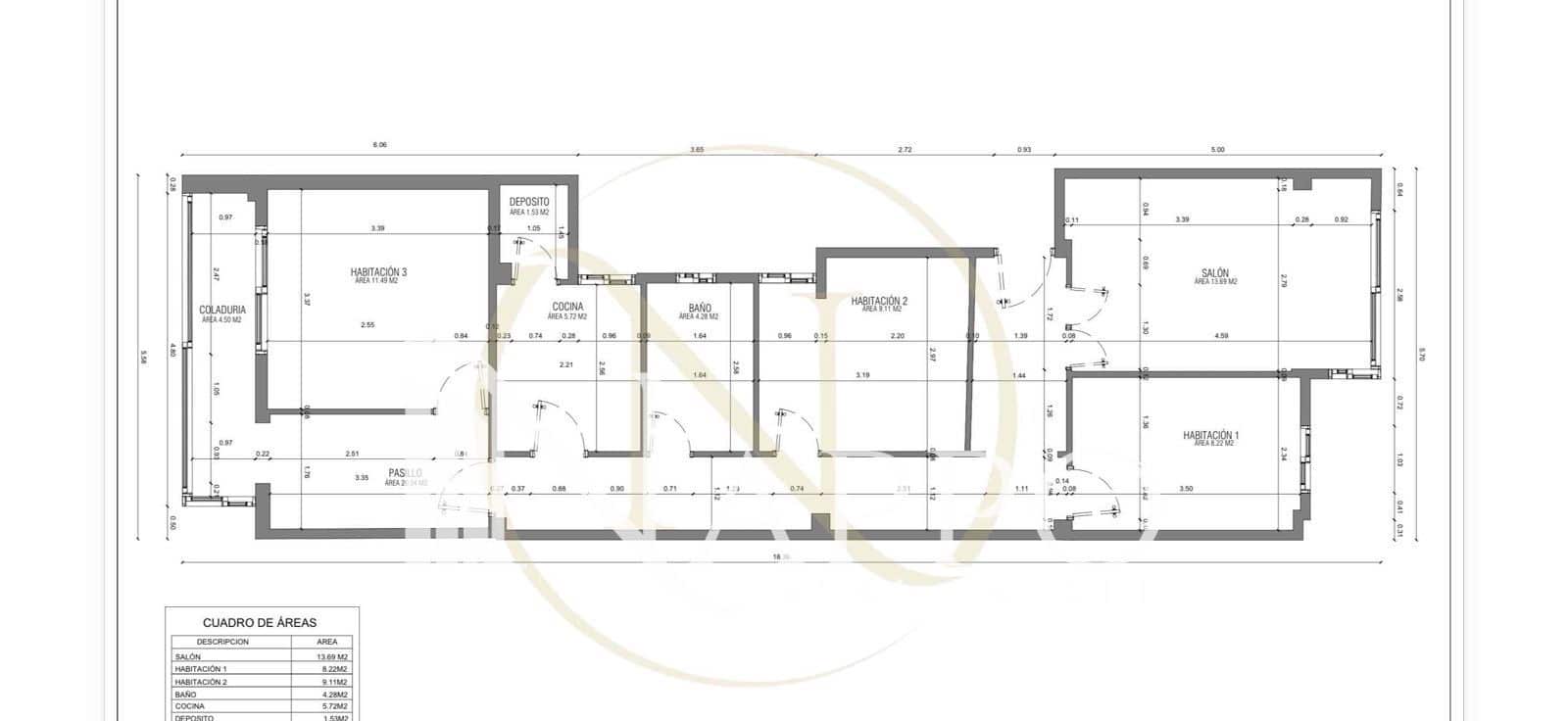 3 sypialnia Penthouse na sprzedaż w Palma de Mallorca - 290 000 € (Ref: 9303847)