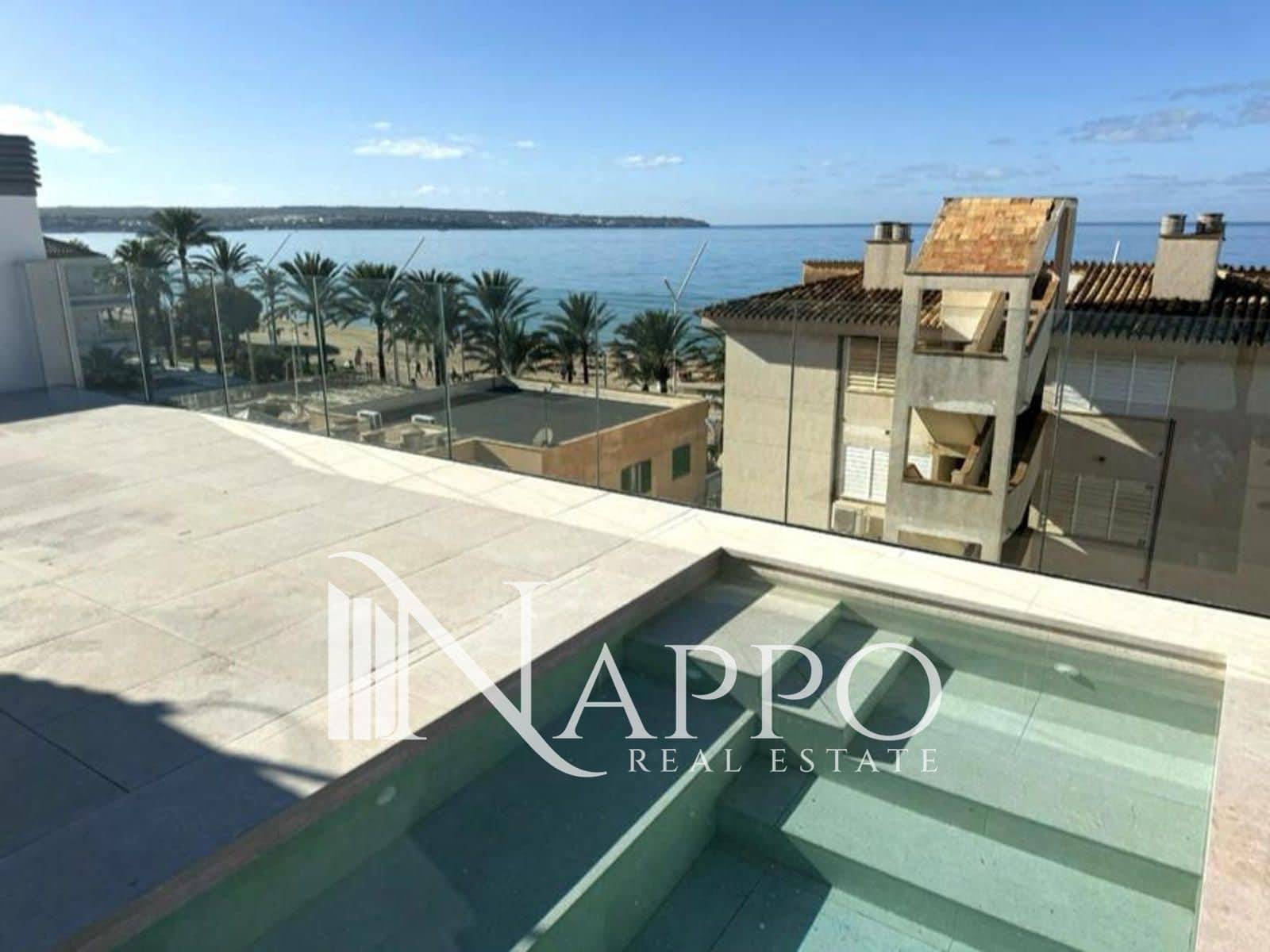 2 soveværelse Penthouse til salg i Playa de Palma med swimmingpool garage - € 1.450.000 (Ref: 9386566)