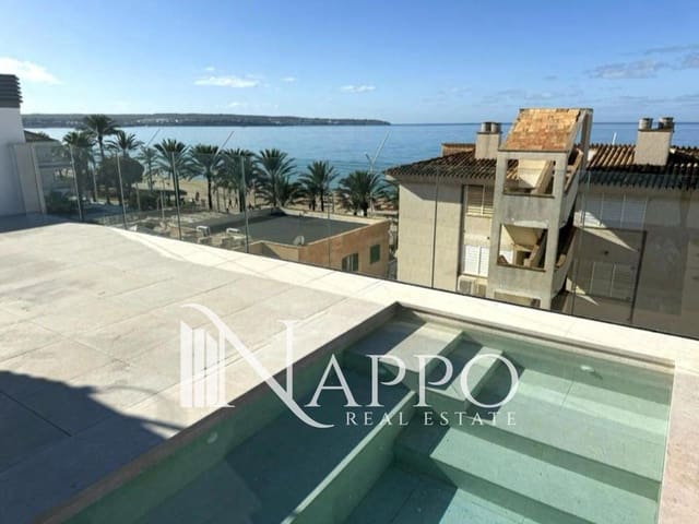 2 soveværelse Penthouse til salg i Playa de Palma, Palma de Mallorca med swimmingpool garage - € 1.675.000 (Ref: 9386567)
