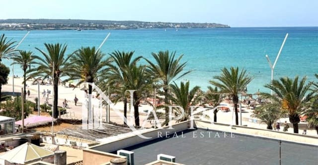 2 soveværelse Penthouse til salg i Playa de Palma, Palma de Mallorca med swimmingpool garage - € 1.675.000 (Ref: 9386567)