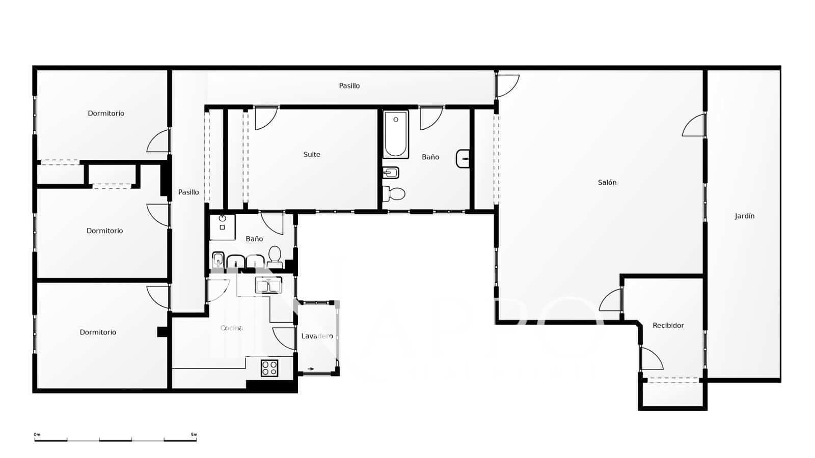 4 sypialnia Penthouse na sprzedaż w Miasto Madryt - 1 875 000 € (Ref: 9415465)