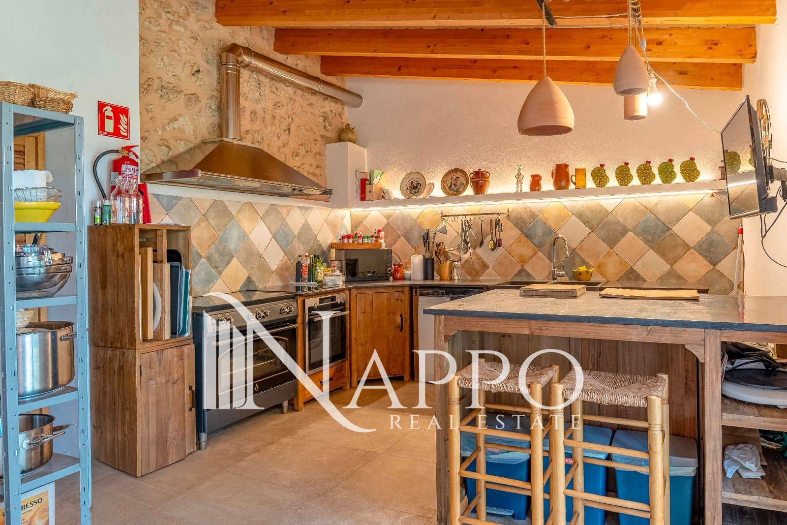 6 sypialnia Willa na sprzedaż w Sencelles z basenem garażem - 3 900 000 € (Ref: 9447191)