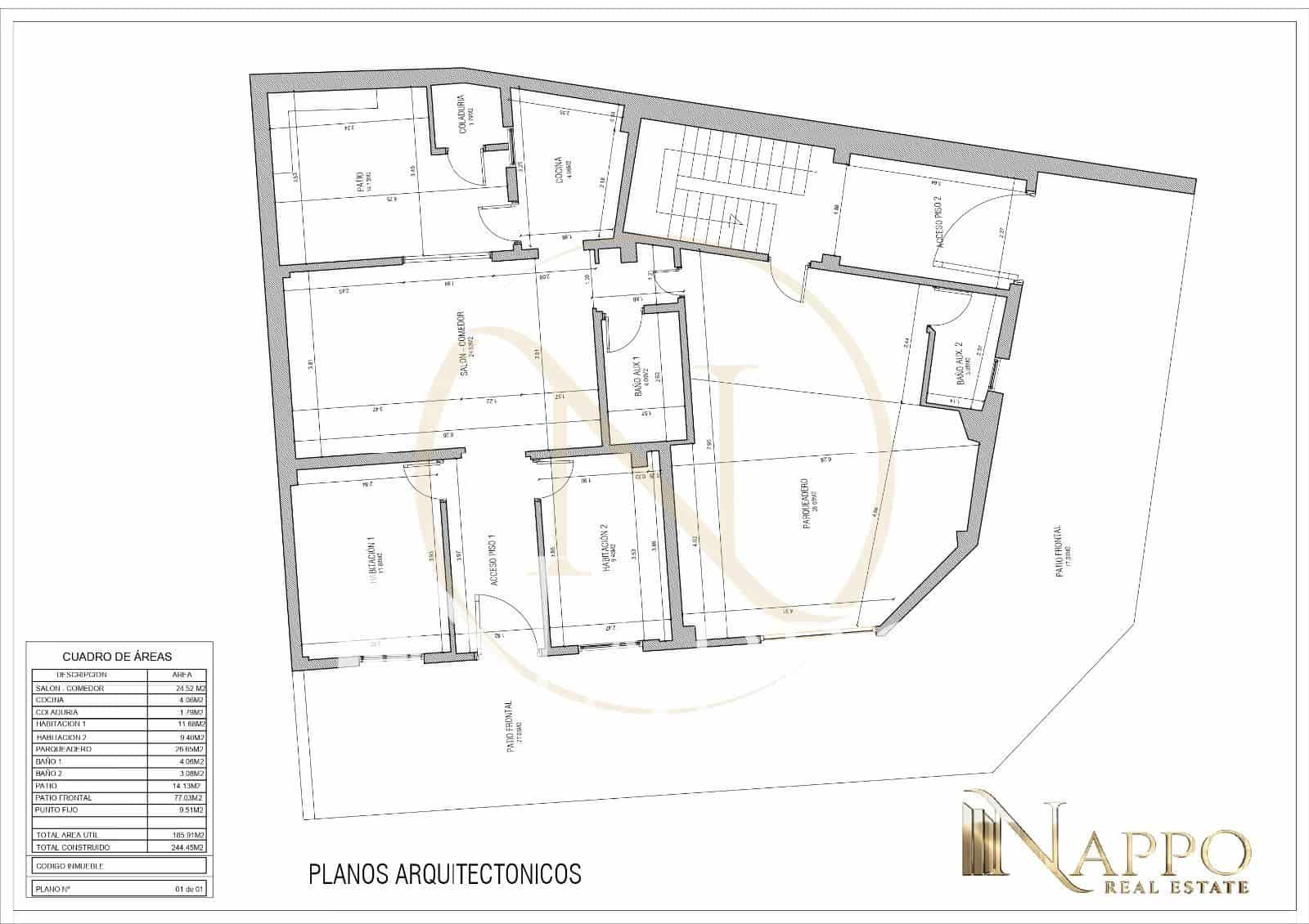 6 sovrum Hus till salu i Palma de Mallorca med garage - 1 417 500 € (Ref: 9610113)