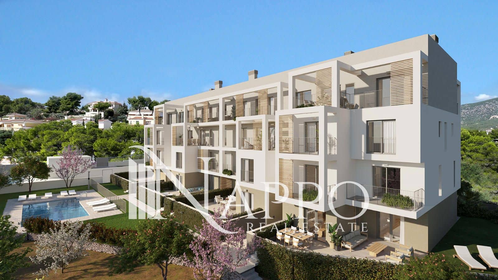 2 bedroom Flat for sale in Palmanova with pool garage - € 540,000 (Ref: 9624205)