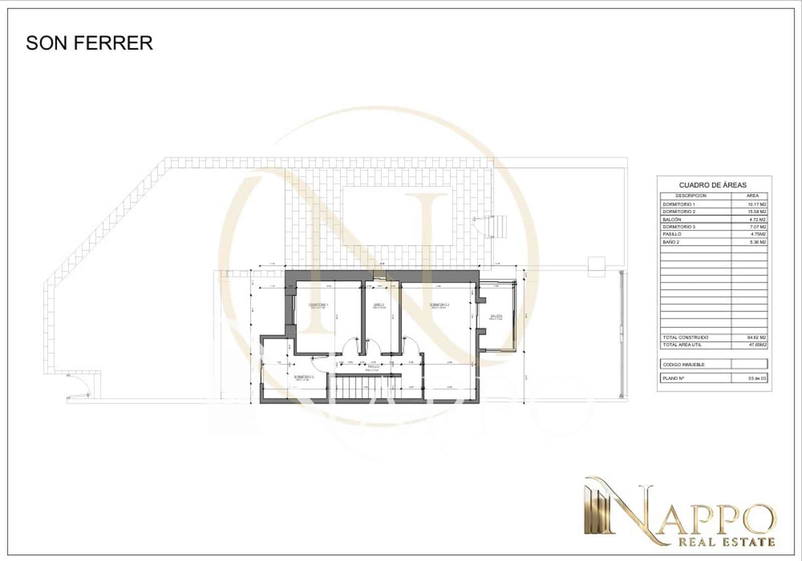 4 bedroom Townhouse for sale in Son Ferrer with pool garage - € 799,000 (Ref: 9641032)