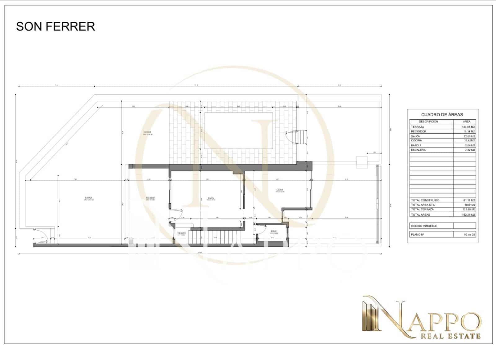 4 bedroom Townhouse for sale in Son Ferrer with pool garage - € 799,000 (Ref: 9641032)