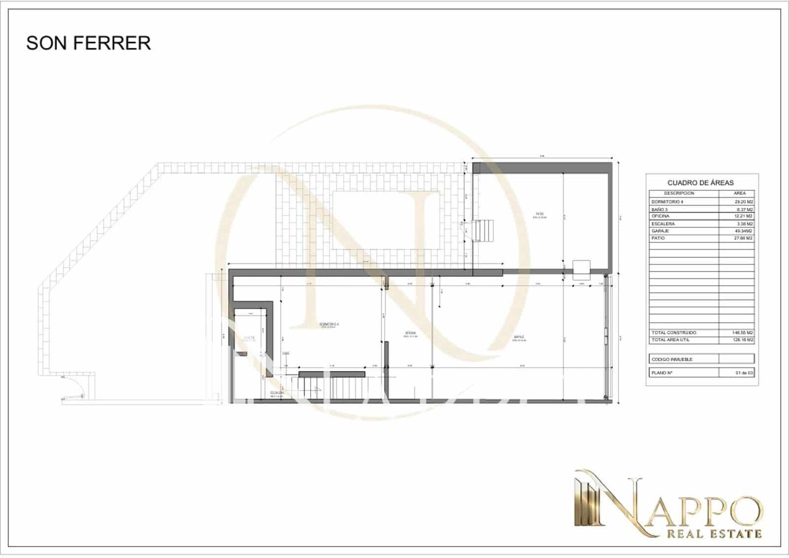 4 bedroom Townhouse for sale in Son Ferrer with pool garage - € 799,000 (Ref: 9641032)