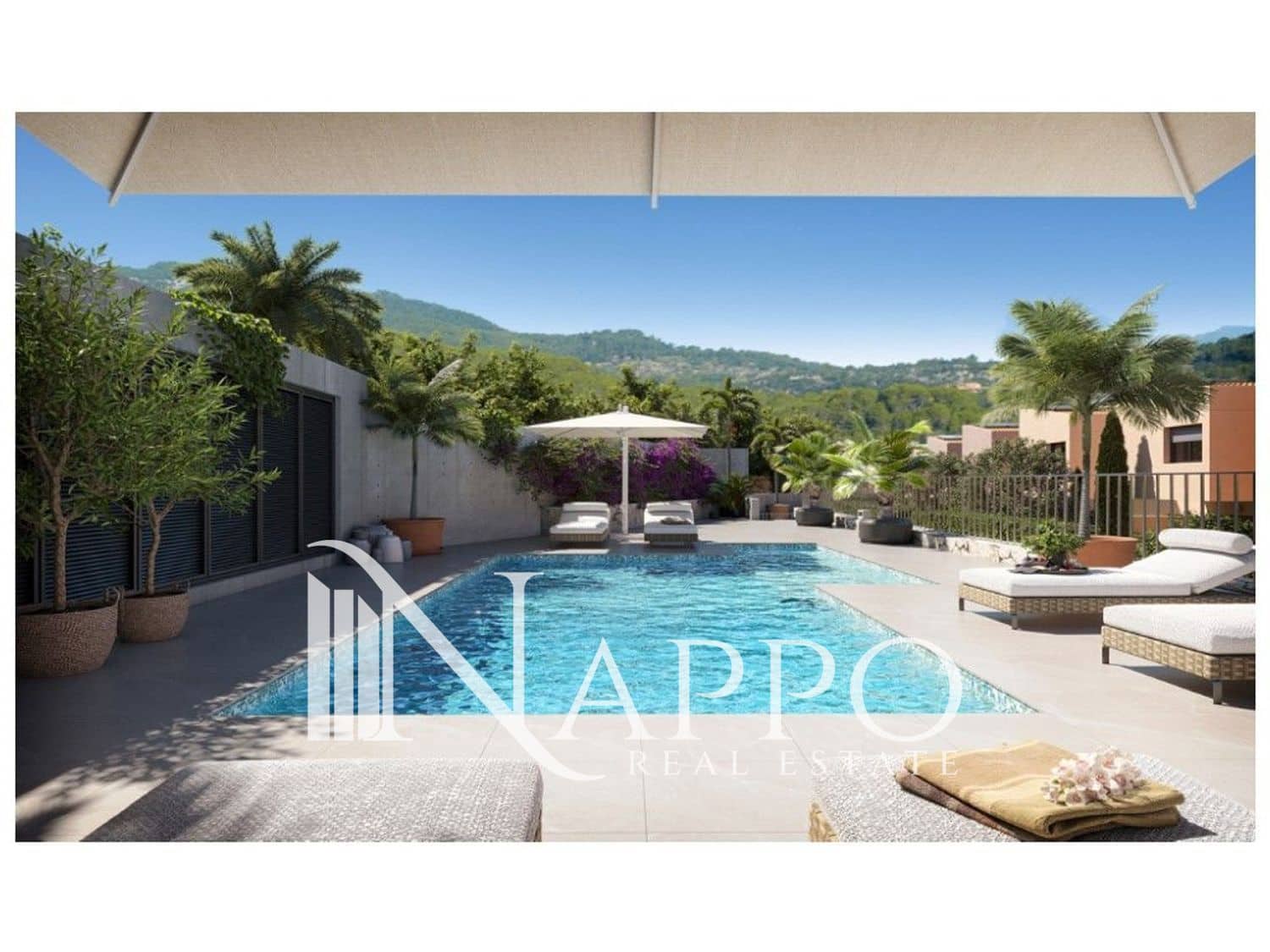 3 Zimmer Villa zu verkaufen in Esporles mit Pool Garage - 795.000 € (Ref: 9650342)