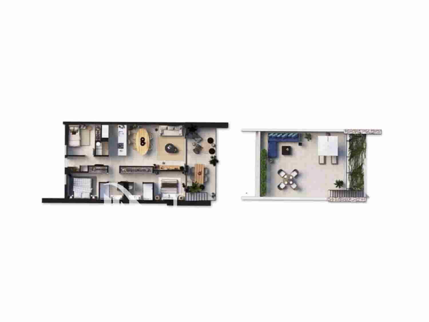 3 sypialnia Mieszkanie na sprzedaż w Andratx z basenem garażem - 872 500 € (Ref: 9650448)