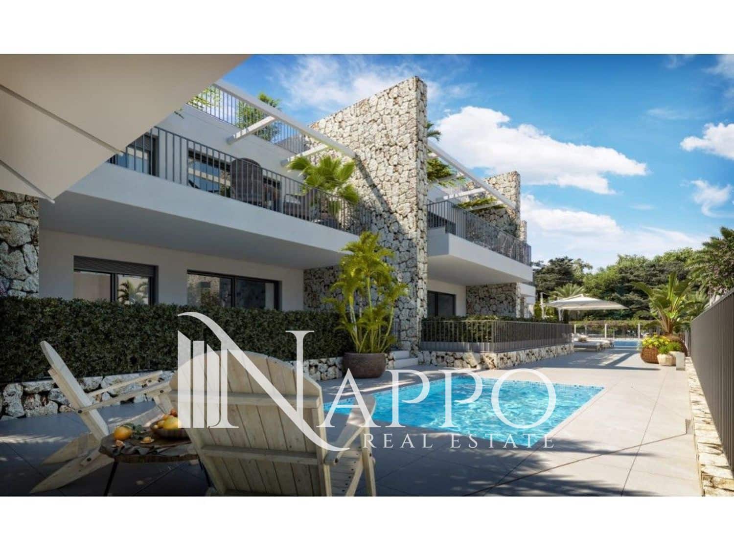 3 sypialnia Mieszkanie na sprzedaż w Andratx z basenem garażem - 872 500 € (Ref: 9650448)