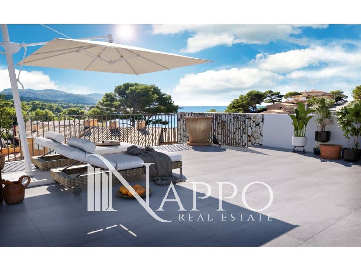 3 sypialnia Mieszkanie na sprzedaż w Andratx z basenem garażem - 872 500 € (Ref: 9650448)