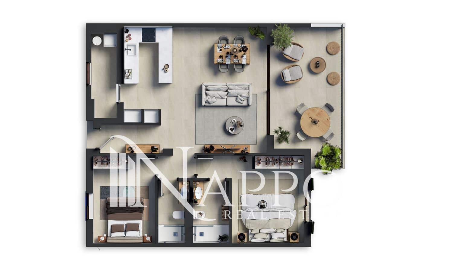 2 chambre Appartement à vendre à Capdepera avec piscine garage - 680 000 € (Ref: 9650654)