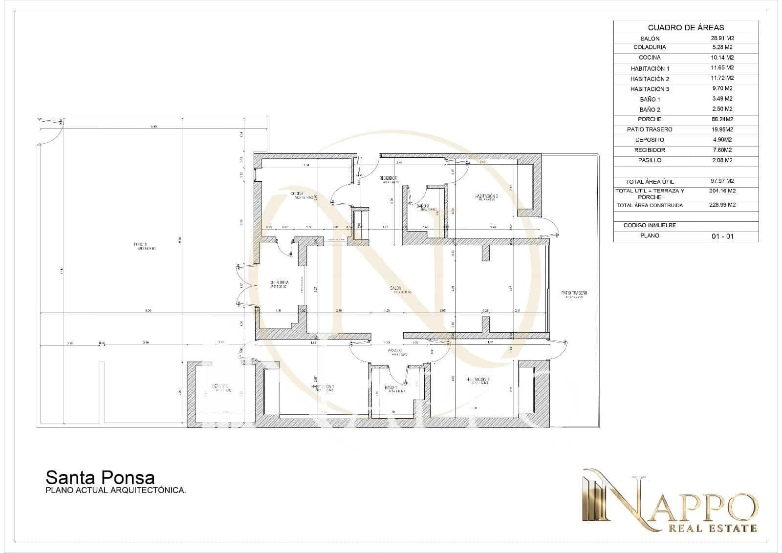 3 makuuhuone Asunto myytävänä paikassa Santa Ponsa - 440 000 € (Ref: 9656983)