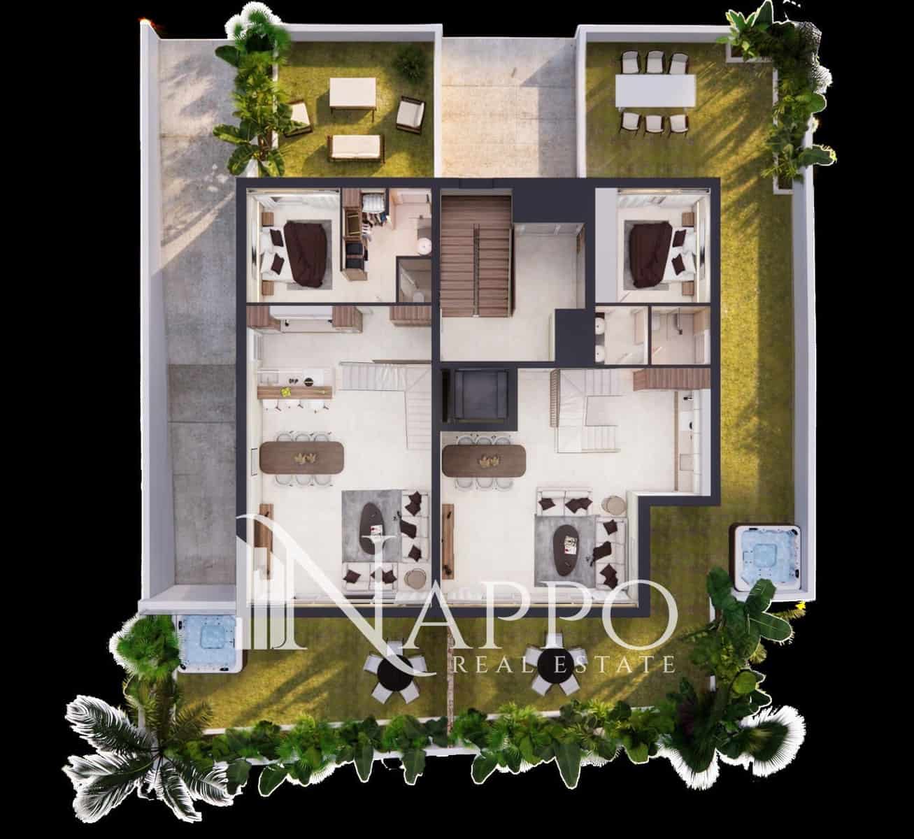 Ático de 3 habitaciones en Colonia de Sant Jordi en venta con piscina garaje - 995.000 € (Ref: 9697767)