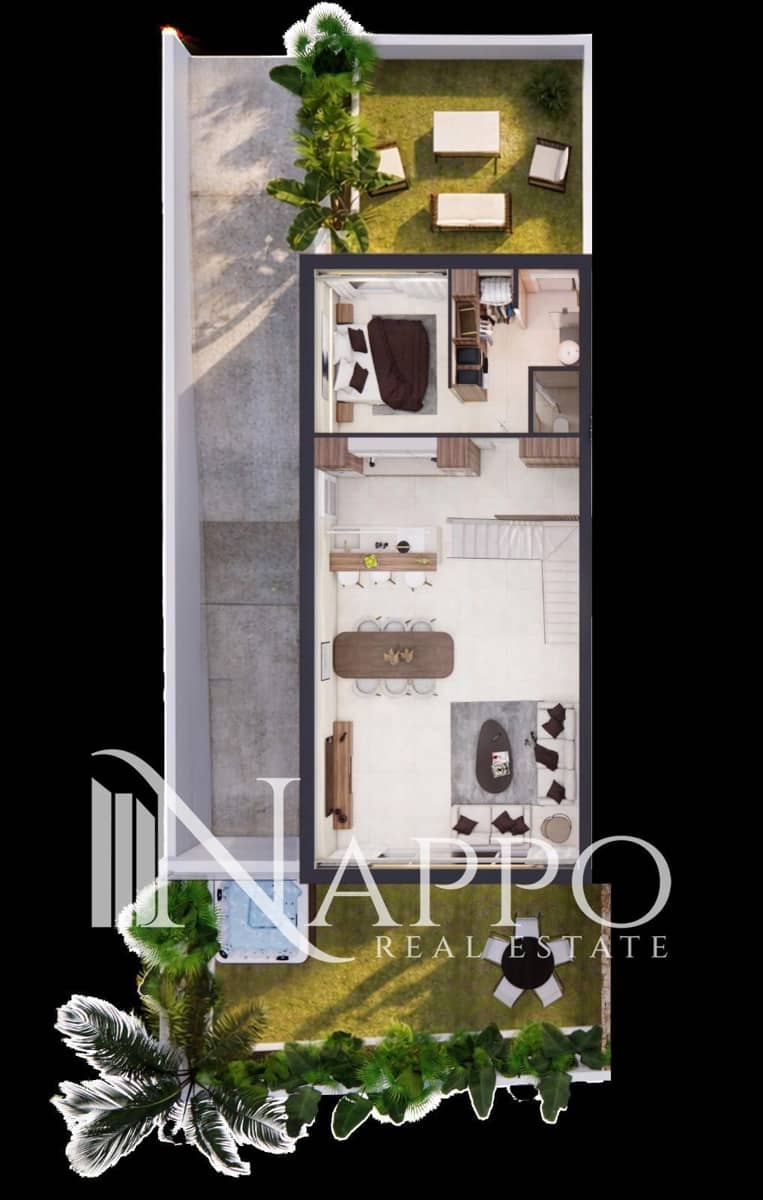 3 makuuhuone Asunto myytävänä paikassa Colonia de Sant Jordi mukana uima-altaan 
autotalli - 795 000 € (Ref: 9697841)