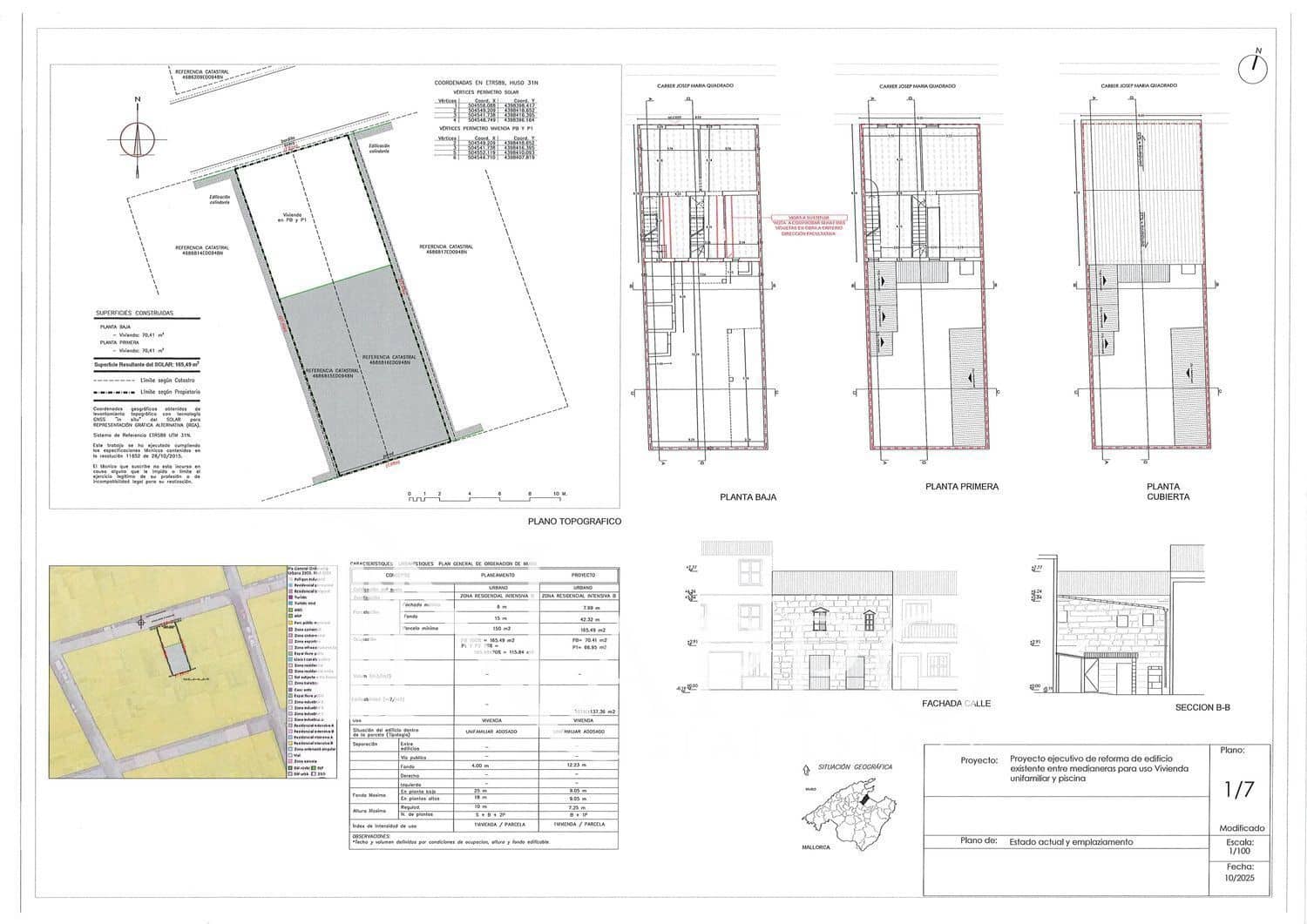 3 bedroom Townhouse for sale in Muro with pool garage - € 995,000 (Ref: 9707714)