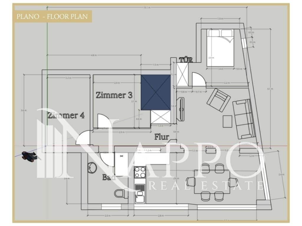 3 bedroom Flat for sale in Cala Mayor with pool - € 425,000 (Ref: 9739256)