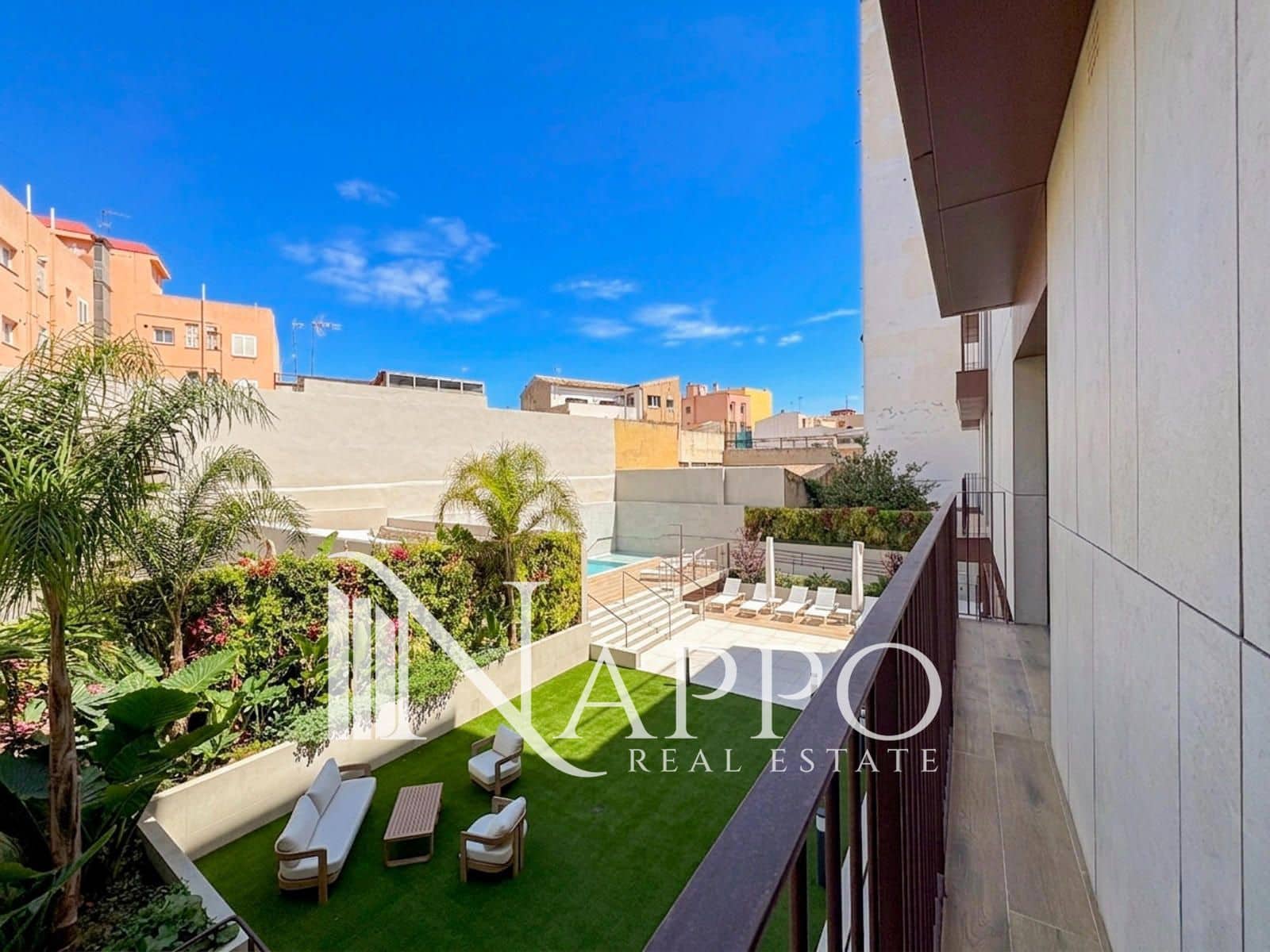1 Zimmer Wohnung zu vermieten in Palma de Mallorca mit Pool - 2.300 € (Ref: 9740091)
