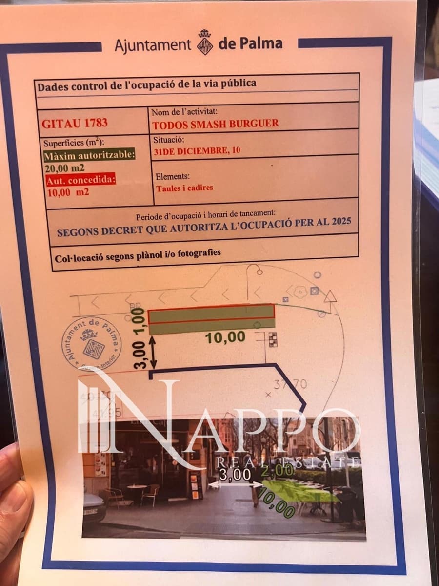 Local Commercial à louer à Palma de Mallorca - 2 500 € (Ref: 9784306)