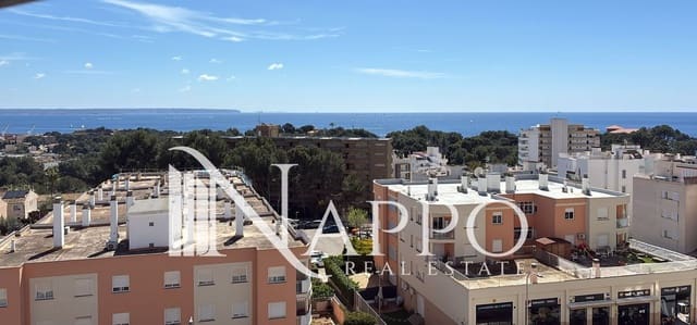 1 chambre Penthouse à vendre à Cala Mayor, Palma de Mallorca avec garage - 377 000 € (Ref: 9789850)