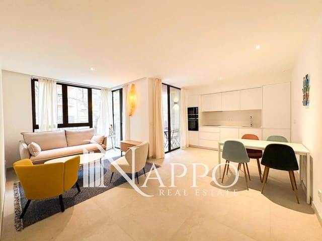 Piso de 1 habitación en Santa Catalina, Palma de Mallorca en alquiler con piscina - 2.100 € (Ref: 9803756)