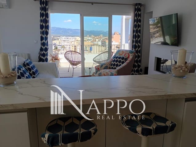 2 bedroom Penthouse for rent in Plaça de Toros, Palma de Mallorca with garage - € 2,500 (Ref: 9804836)