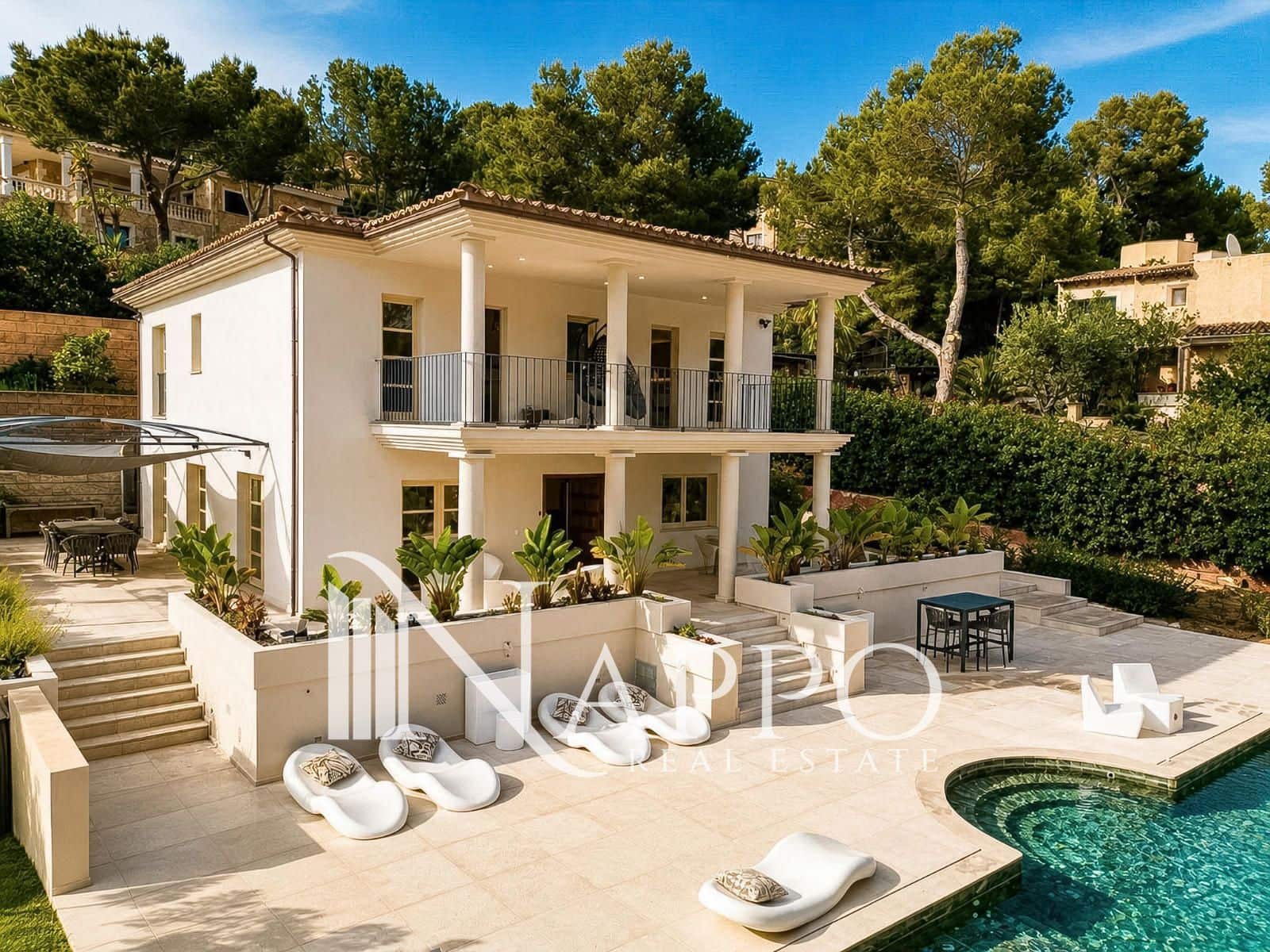 5 sypialnia Dom na sprzedaż w Costa de la Calma z basenem garażem - 2 690 000 € (Ref: 9815117)