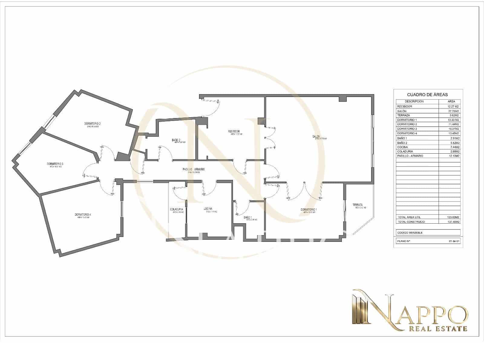 4 Zimmer Wohnung zu verkaufen in Palma de Mallorca - 399.000 € (Ref: 9827518)