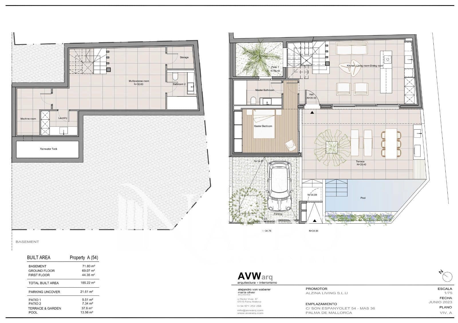 Casa de 3 habitaciones en Palma de Mallorca en venta con piscina garaje - 1.500.000 € (Ref: 9841730)