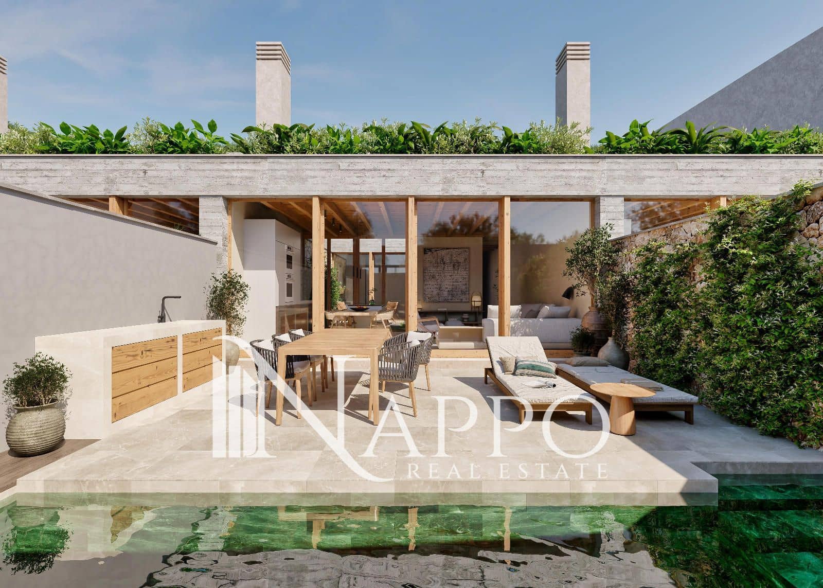 Casa de 3 habitaciones en Palma de Mallorca en venta con piscina garaje - 1.500.000 € (Ref: 9841730)