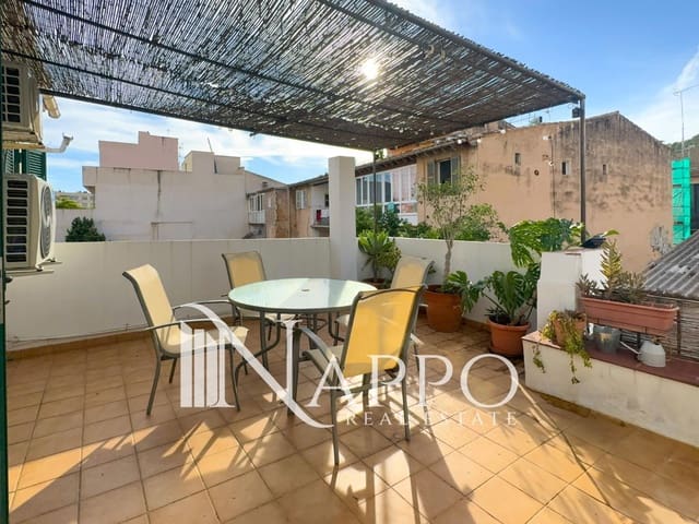 3 Zimmer Penthouse zu vermieten in El Terreno, Palma de Mallorca mit Garage - 2.500 € (Ref: 9914834)