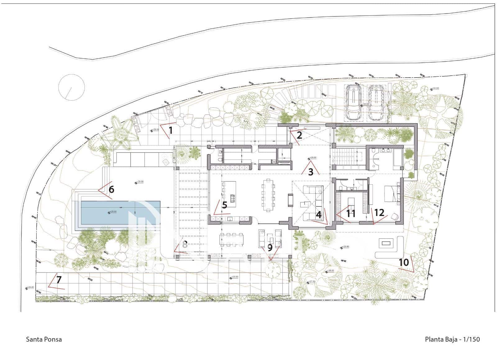 Byggegrund til salg i Santa Ponsa - € 900.000 (Ref: 9937242)