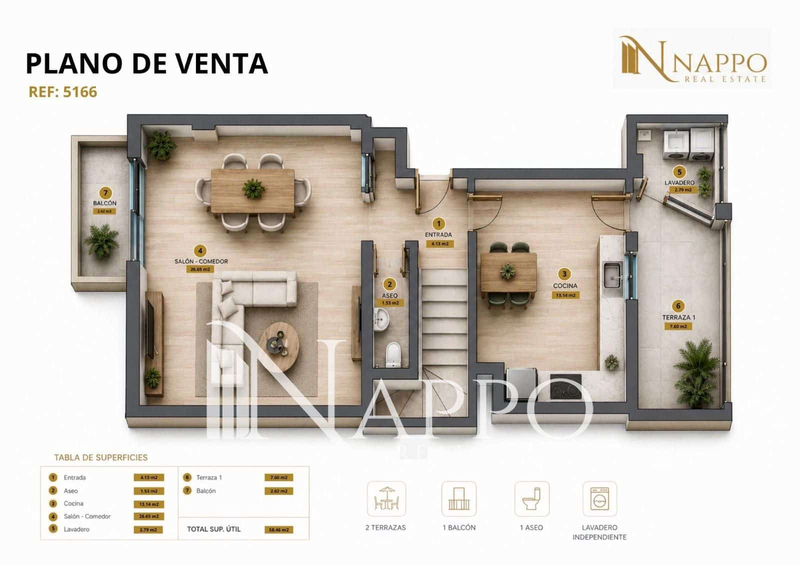 3 bedroom Flat for sale in Palma de Mallorca with garage - € 550,000 (Ref: 9956336)