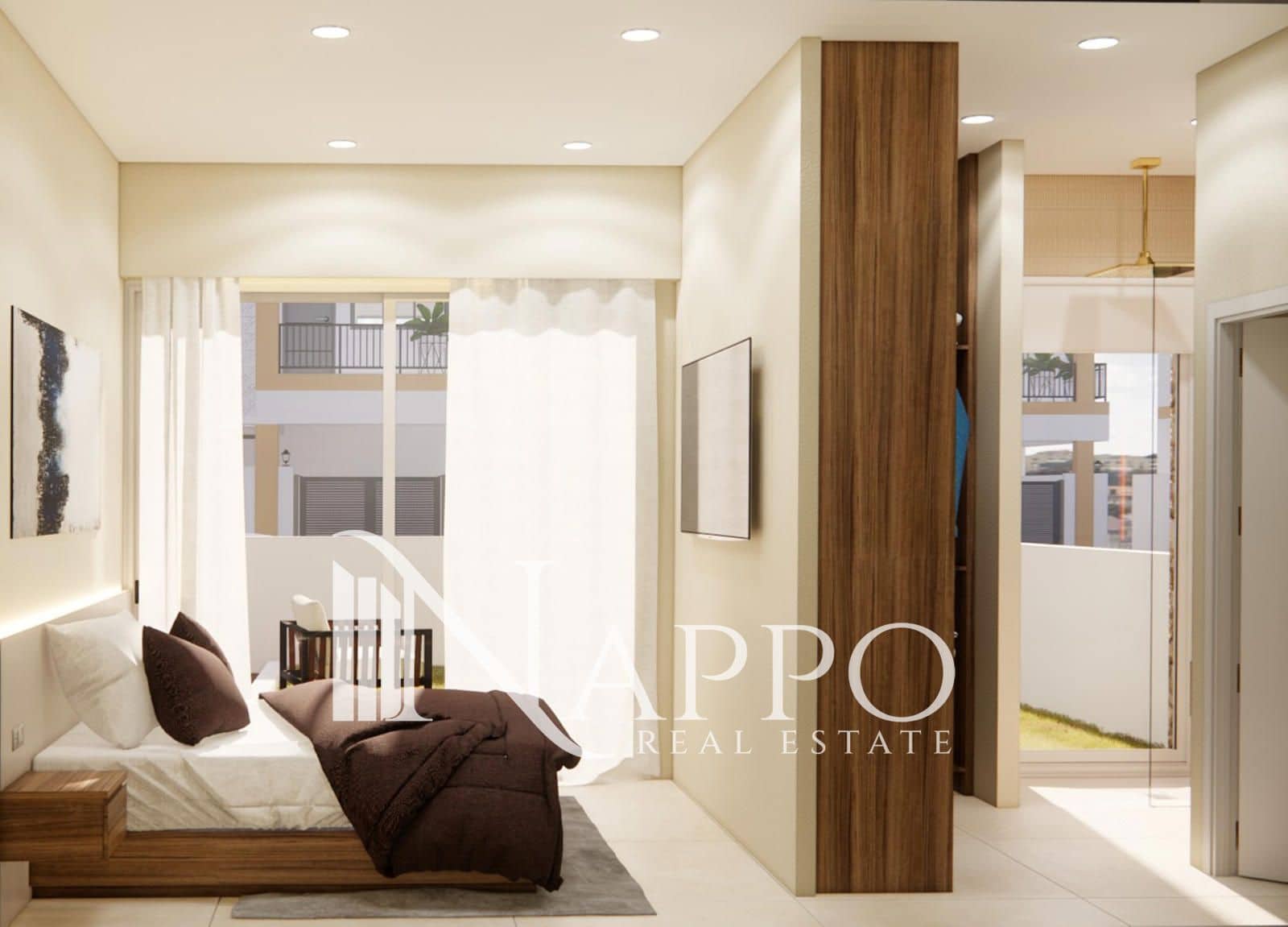 3 sypialnia Mieszkanie na sprzedaż w Colonia de Sant Jordi z basenem garażem - 795 000 € (Ref: 9961178)