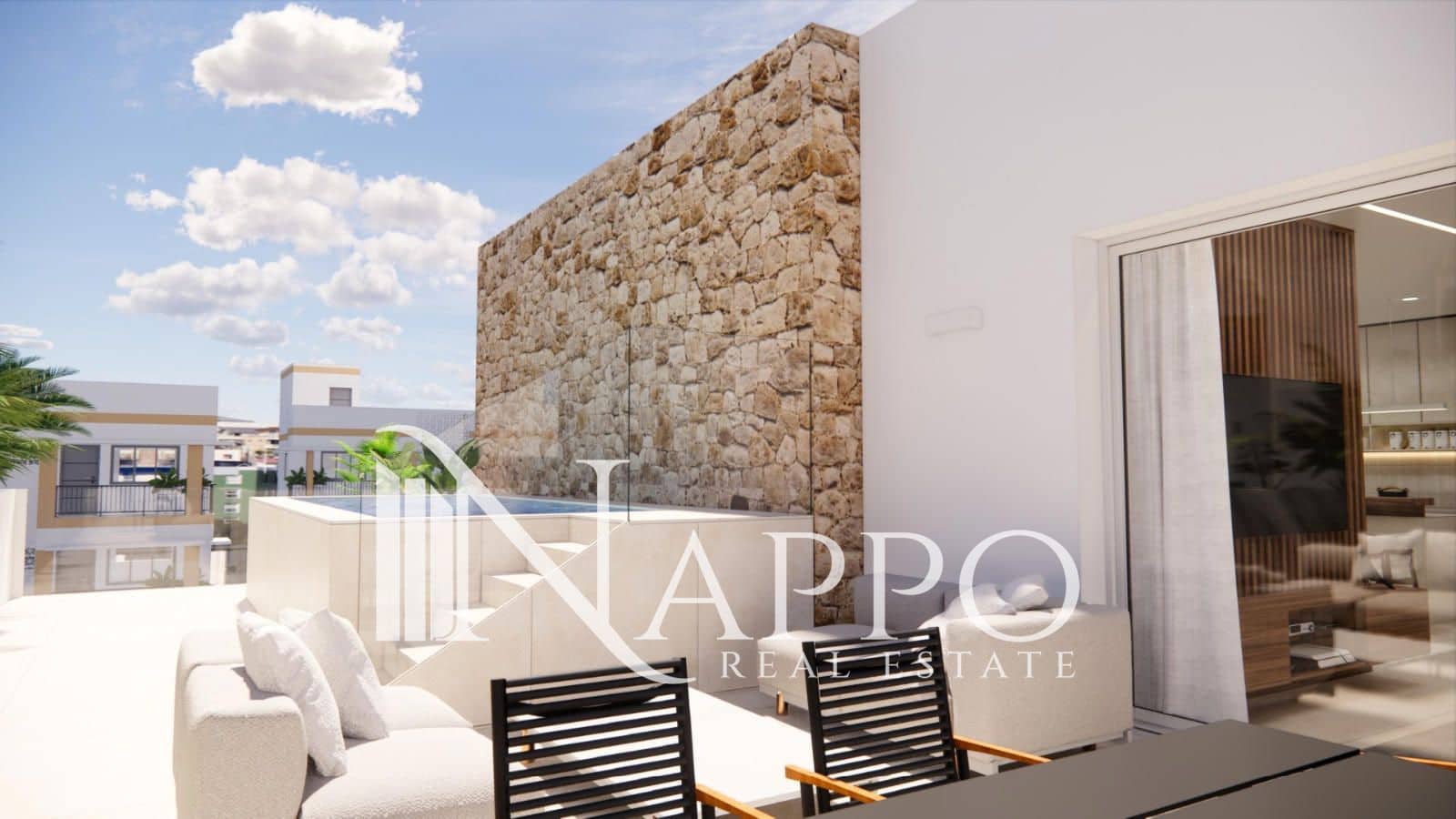 3 bedroom Penthouse for sale in Colonia de Sant Jordi with pool garage - € 995,000 (Ref: 9961180)