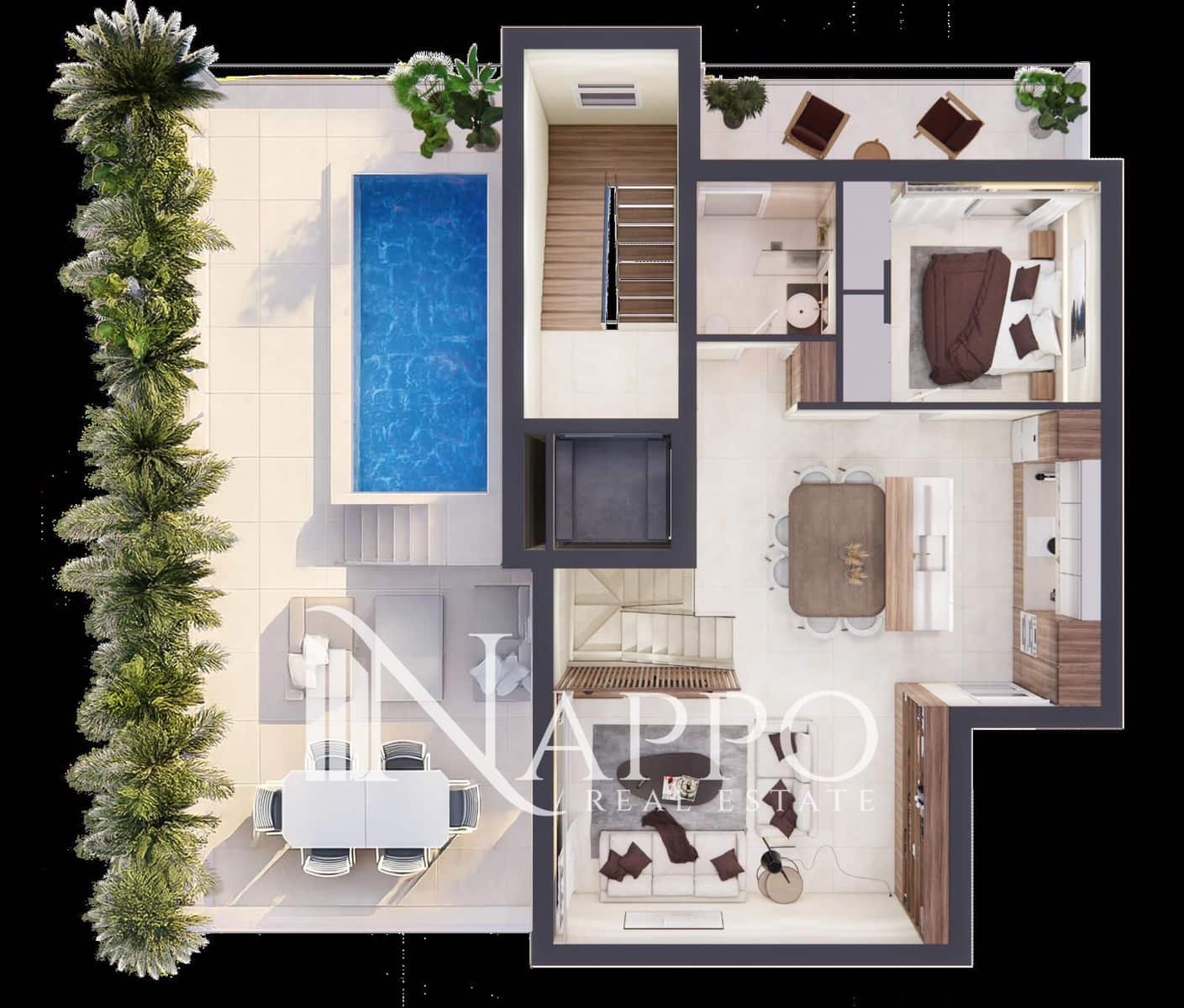 3 bedroom Penthouse for sale in Colonia de Sant Jordi with pool garage - € 995,000 (Ref: 9961180)