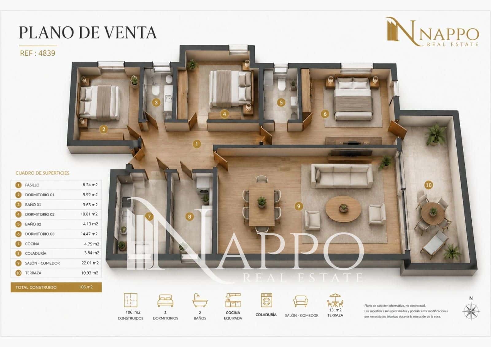 Piso de 3 habitaciones en Santa Ponsa en venta - 680.000 € (Ref: 9972245)