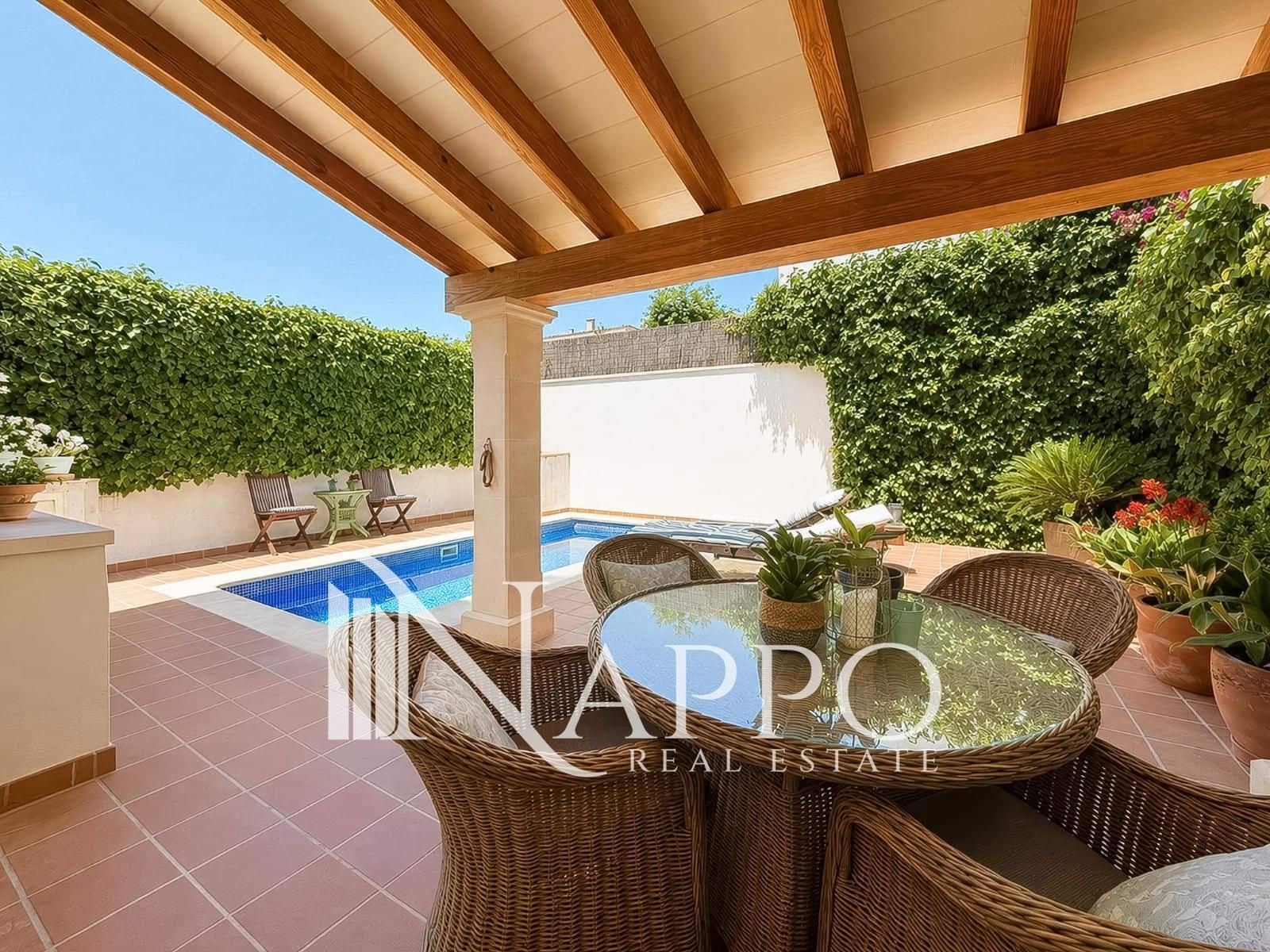 4 sypialnia Dom na sprzedaż w Palma de Mallorca z basenem garażem - 980 000 € (Ref: 9985320)