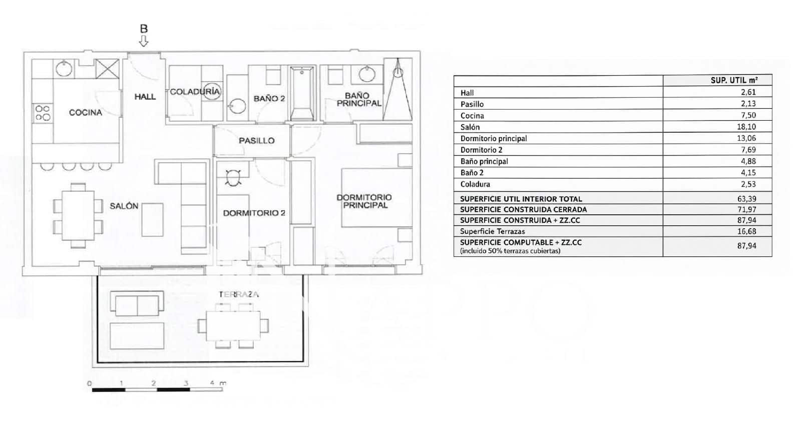 2 sypialnia Mieszkanie na sprzedaż w Santa Ponsa z basenem garażem - 715 000 € (Ref: 9996211)