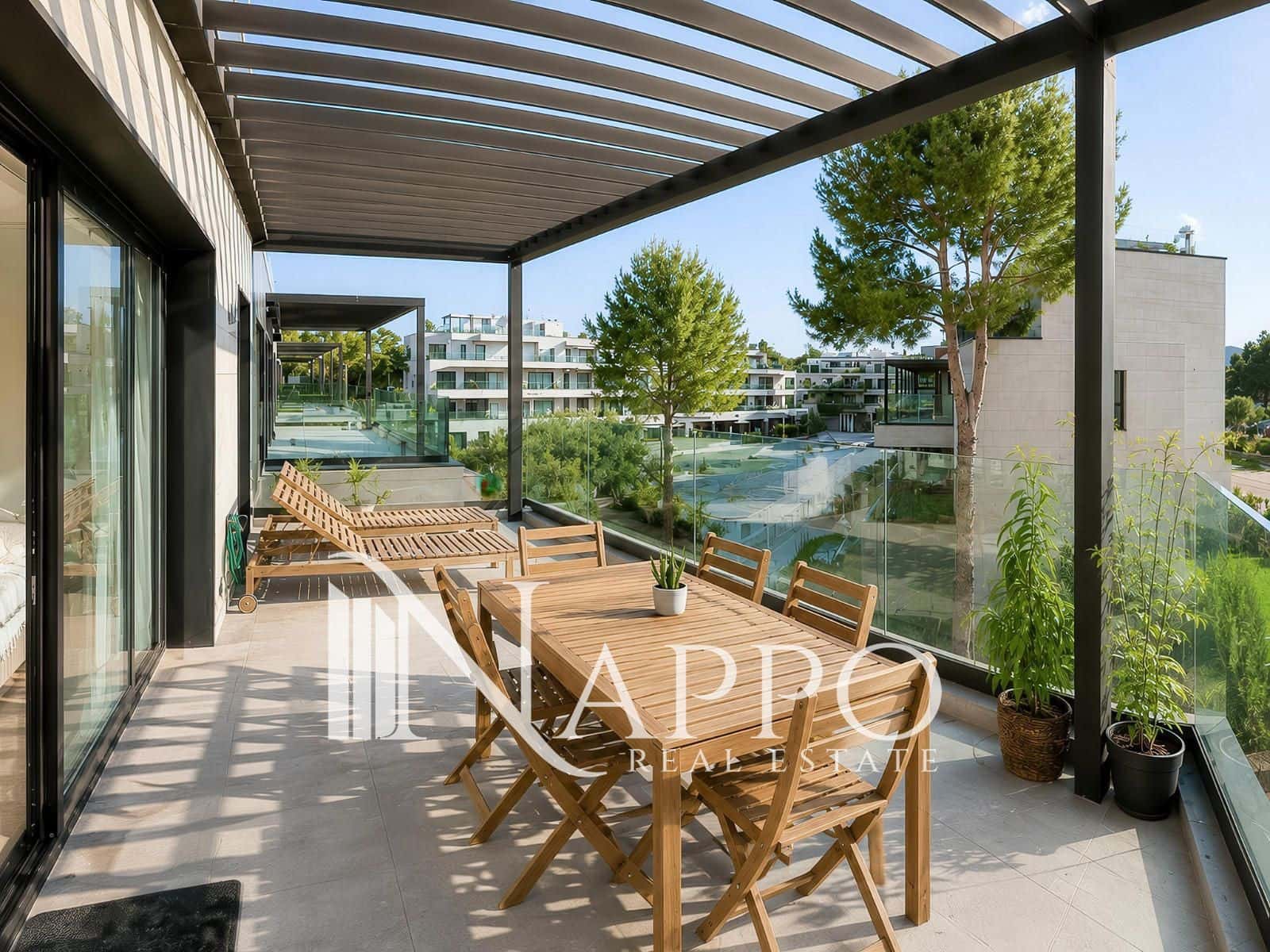 2 sypialnia Mieszkanie na sprzedaż w Santa Ponsa z basenem garażem - 715 000 € (Ref: 9996211)