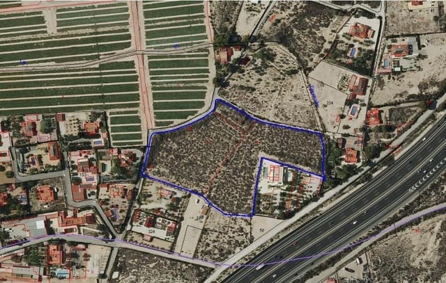 Landgrundstück zu verkaufen in Peña de las Águilas, Elche / Elx - 185.000 € (Ref: 10034102)