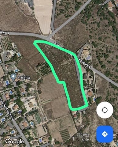 Byggetomt til salgs i Elche / Elx - € 149 500 (Ref: 9541594)