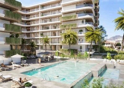 2 soveværelse Penthouse til salg i Fuengirola med swimmingpool - € 725.000 (Ref: 9338820)