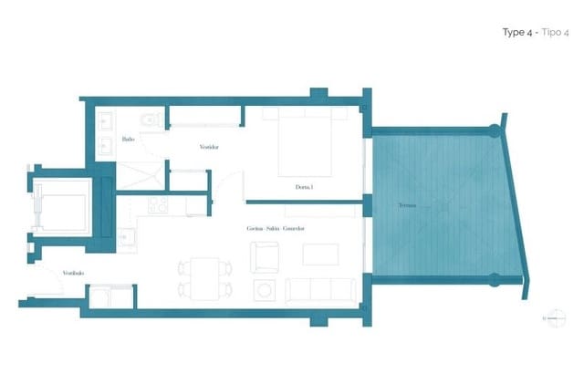 3 soveværelse Lejlighed til salg i Centro, Mijas med garage - € 466.500 (Ref: 9338821)