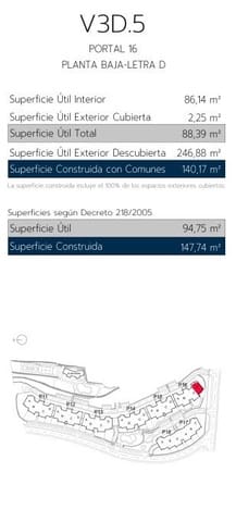 3 sypialnia Mieszkanie na sprzedaż w Estepona Golf, Estepona z basenem garażem - 299 000 € (Ref: 9338846)