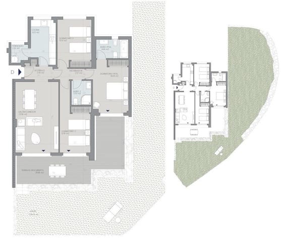 3 sypialnia Mieszkanie na sprzedaż w Estepona Golf, Estepona z basenem garażem - 299 000 € (Ref: 9338846)