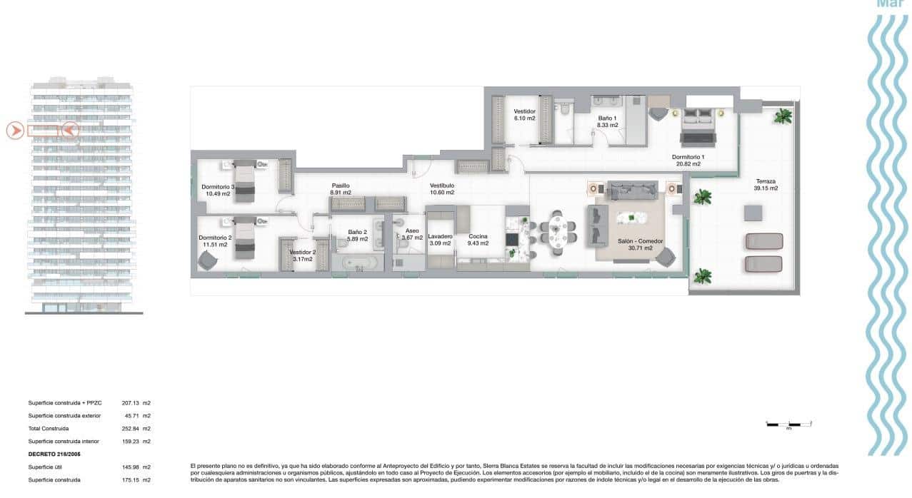 4 slaapkamer Appartement te koop in Malaga stad met zwembad garage - € 3.950.000 (Ref: 9338867)