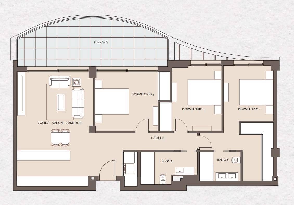 2 slaapkamer Flat te koop in Benalmadena met zwembad garage - € 805.000 (Ref: 9338884)