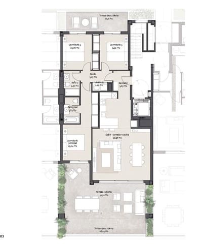 Ático de 2 habitaciones en Montealto - Monterrey, Benalmádena en venta con piscina garaje - 630.000 € (Ref: 9338886)