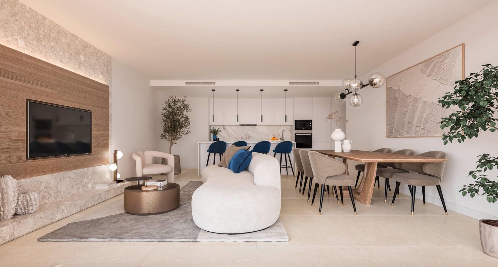 2 chambre Penthouse à vendre à Estepona avec piscine garage - 540 000 € (Ref: 9338913)